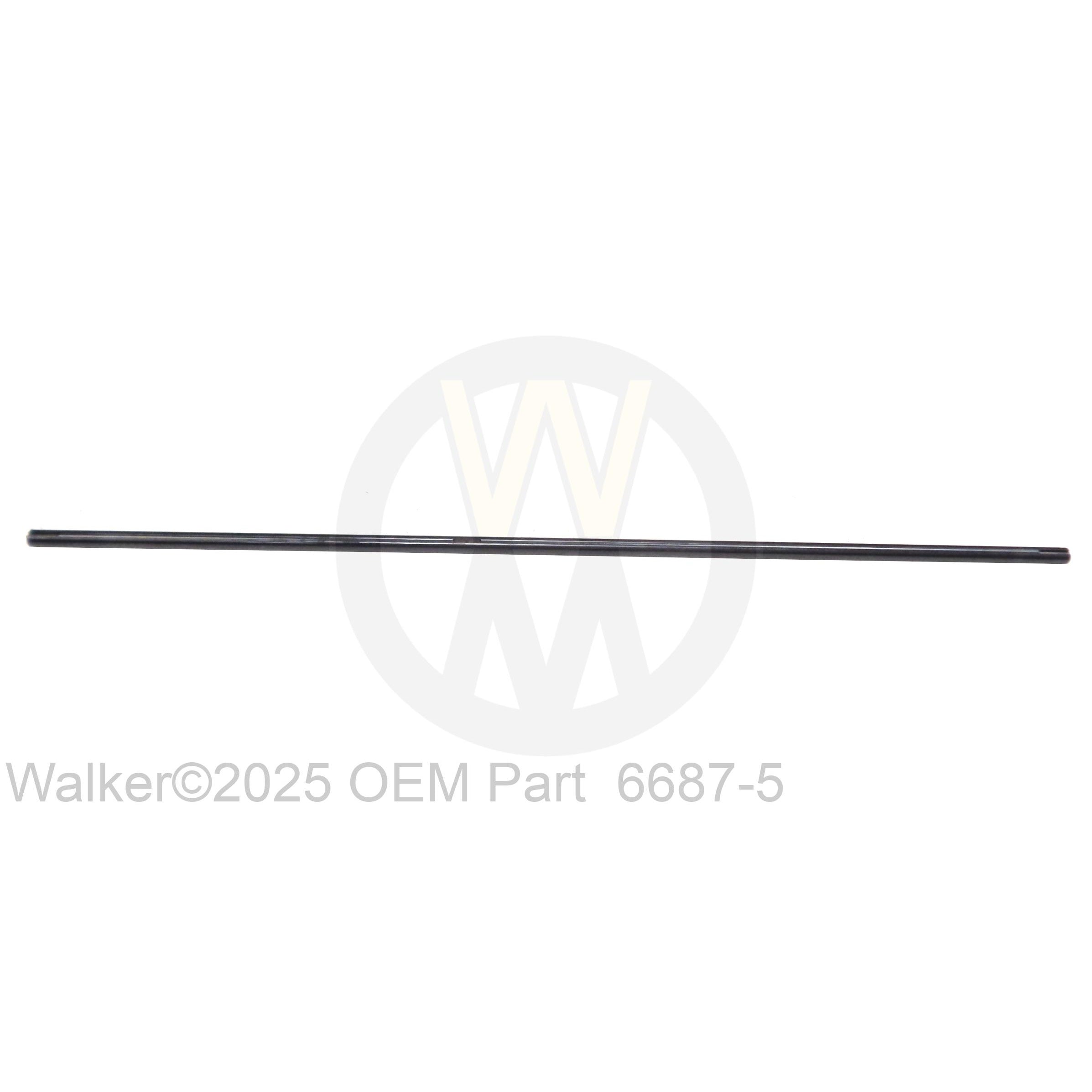 Walker Part # 6687-5 : Drive Shaft