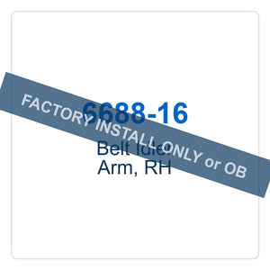 Walker Part # 6688-16 : Belt Idler Arm, RH