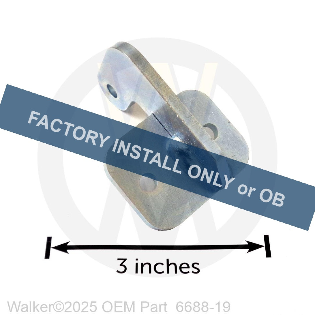 Walker Part # 6688-19 : Cable Mount Offset Right