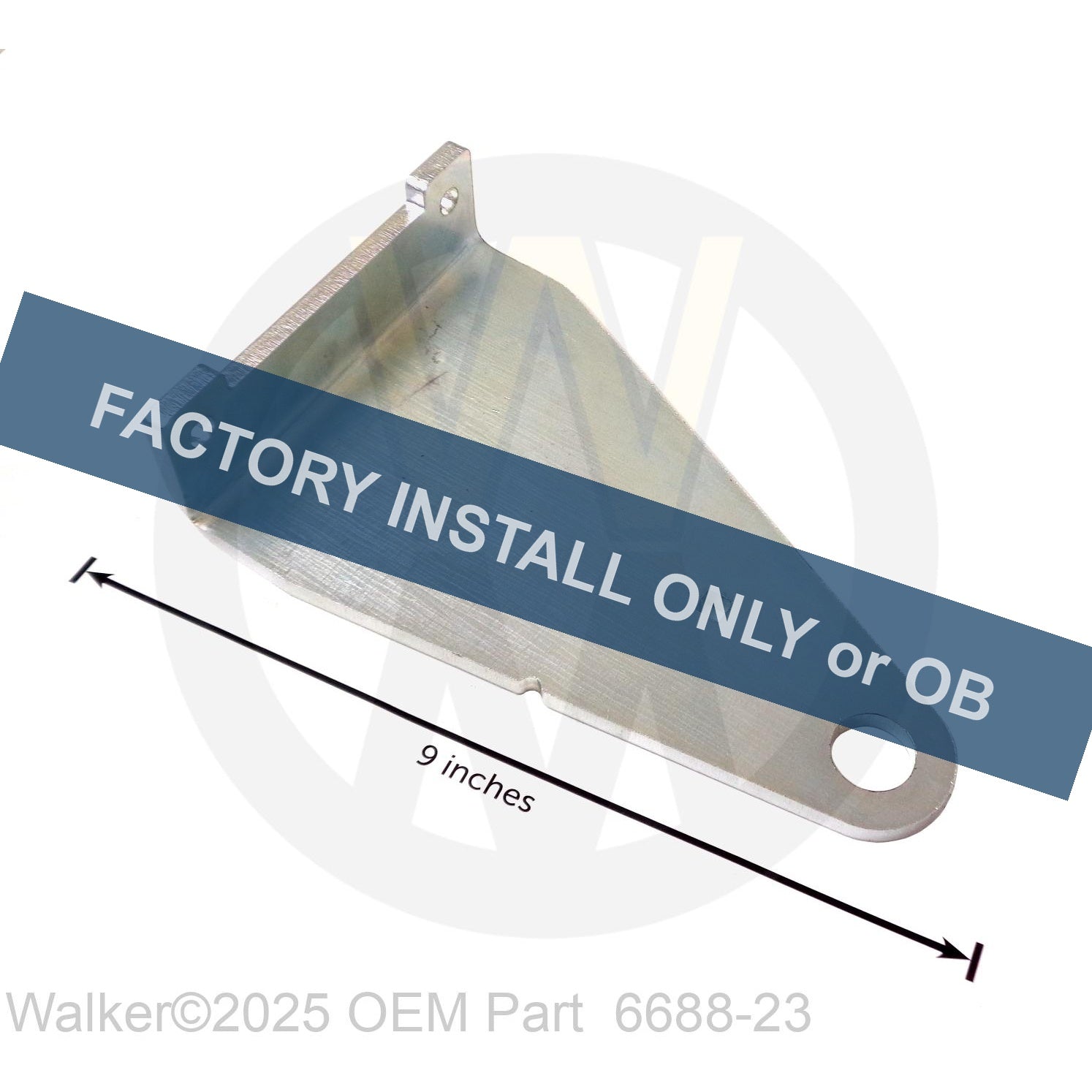 Walker Part # 6688-23 : Retractor Plate/LH