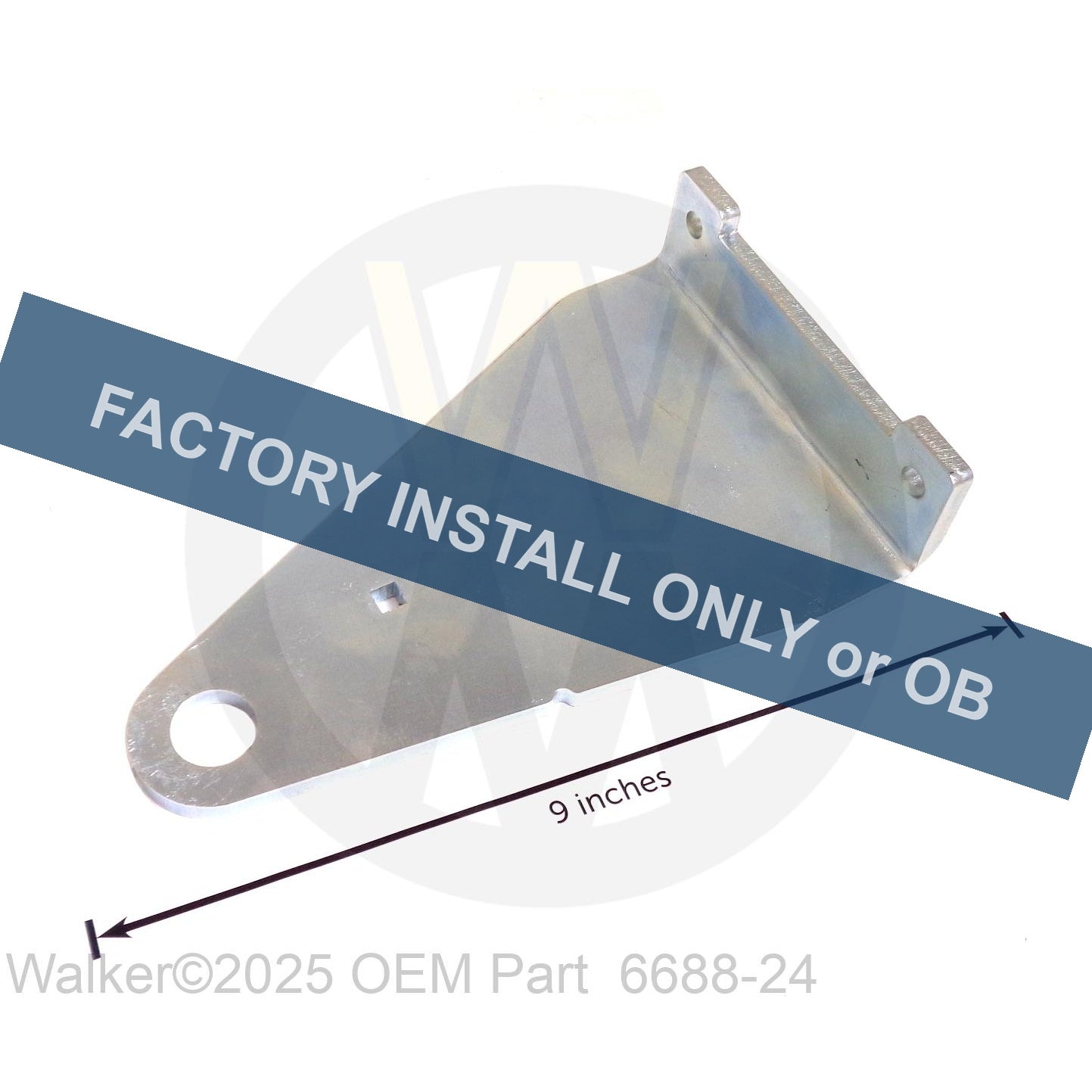 Walker Part # 6688-24 : Retractor Plate/RH