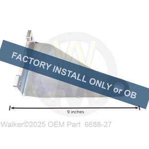 Walker Part # 6688-27 : Outside Retractor Plate/LH
