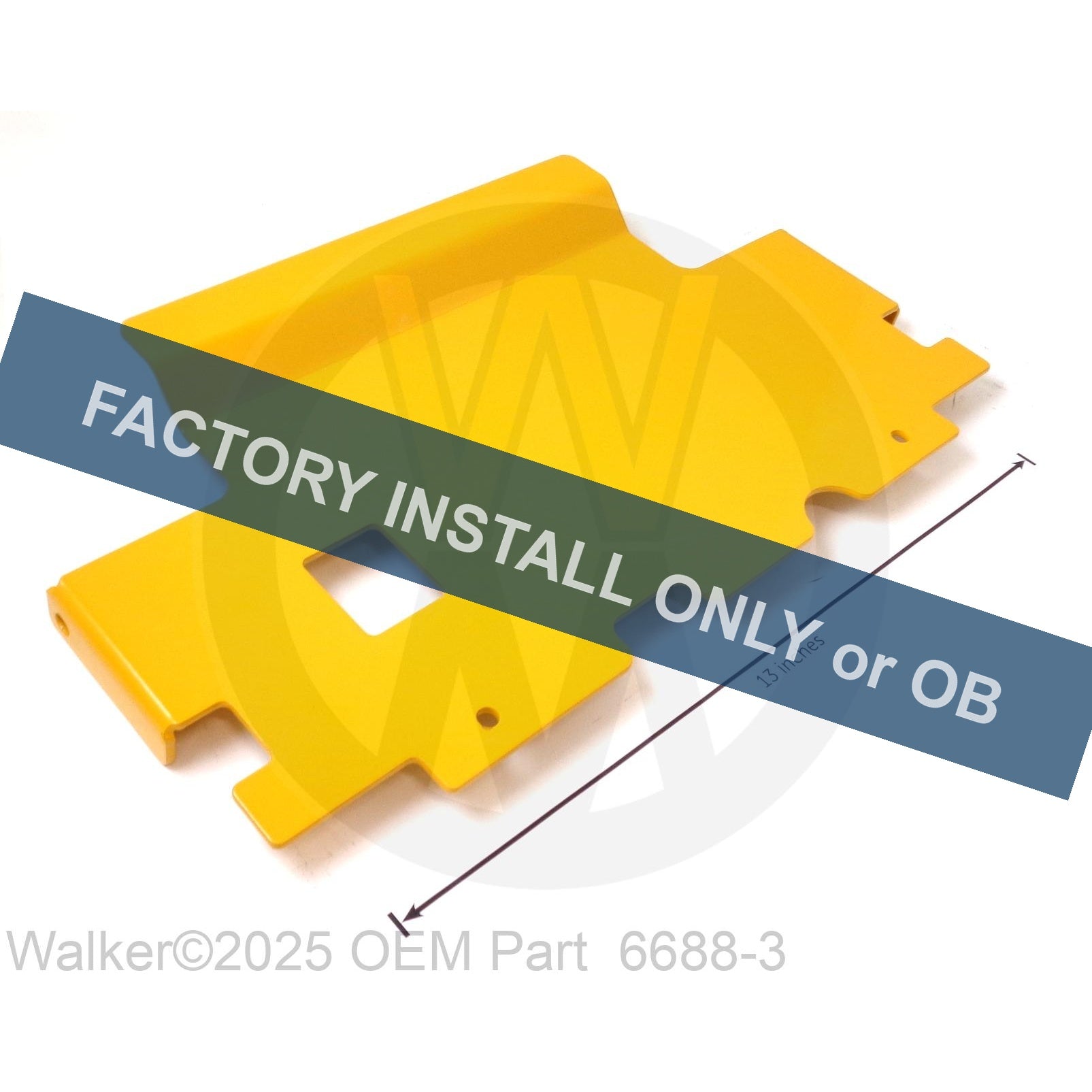 Walker Part # 6688-3 : *PTO COVER*