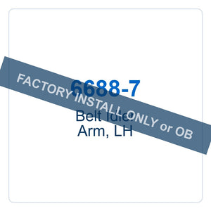 Walker Part # 6688-7 : Belt Idler Arm, LH