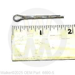 Walker Part # 6690-5 : COTTER PIN (1-1/4)