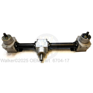 Walker Part # 6704-17 : DC48 Gearbox & Tube Assembly (Woodruff Key)