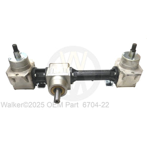 Walker Part # 6704-22 : DM36 Gearbox & Tube Assembly