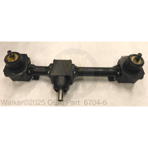 Walker Part # 6704-6 : DC42 Gearbox & Tube Assembly HD (Woodruff Key)