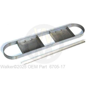 Walker Part # 6705-17 : 54SD DIVIDER BAFFLE KIT