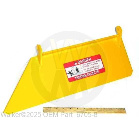 Walker Part # 6705-8 : 56SD DISCHARGE SHIELD
