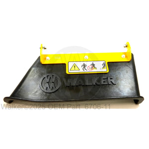 Walker Part # 6706-11 : DS56 Rubber Discharge Shield Kit
