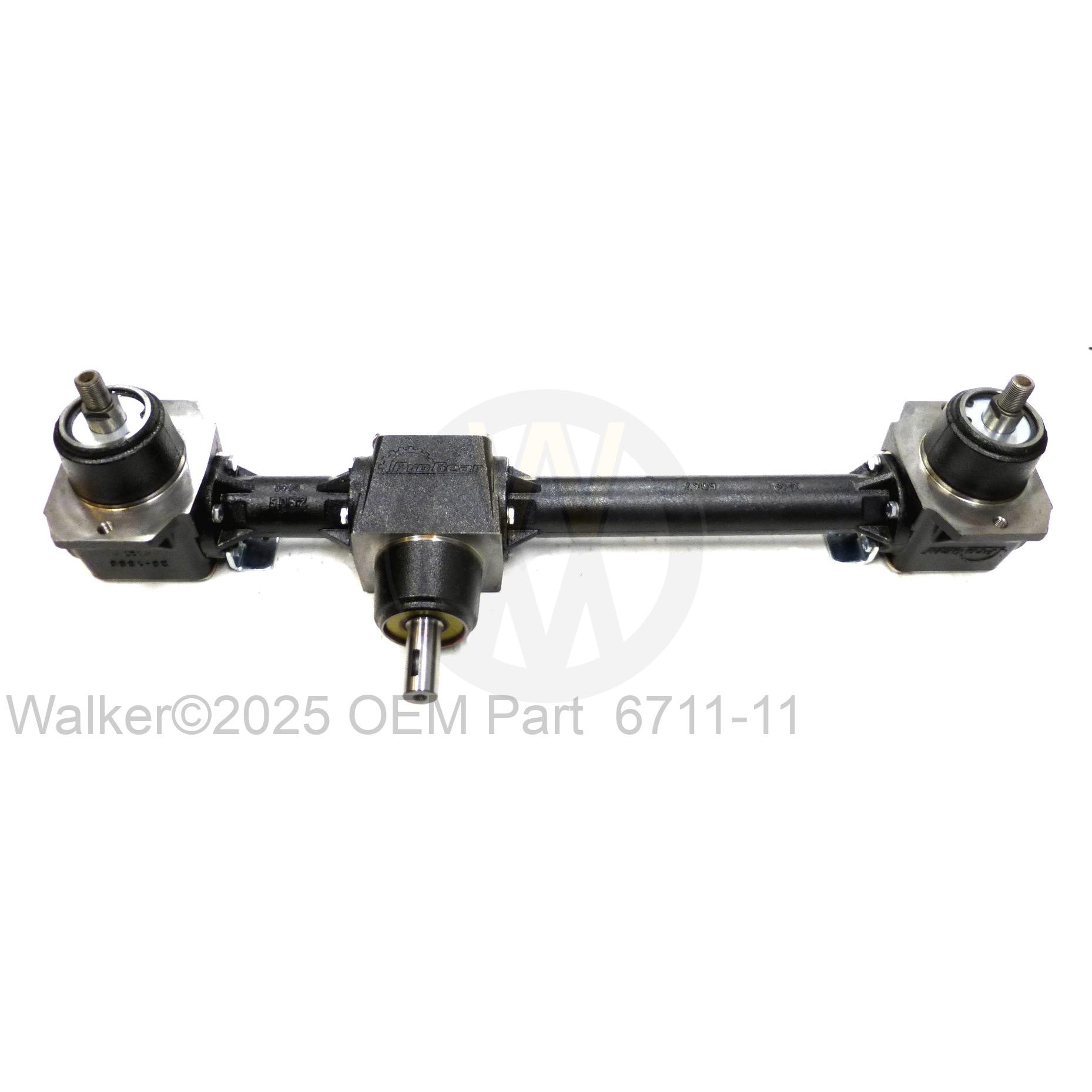 Walker Part # 6711-11 : DC48V Gearbox & Tube Assembly HD (Pro-Gear)