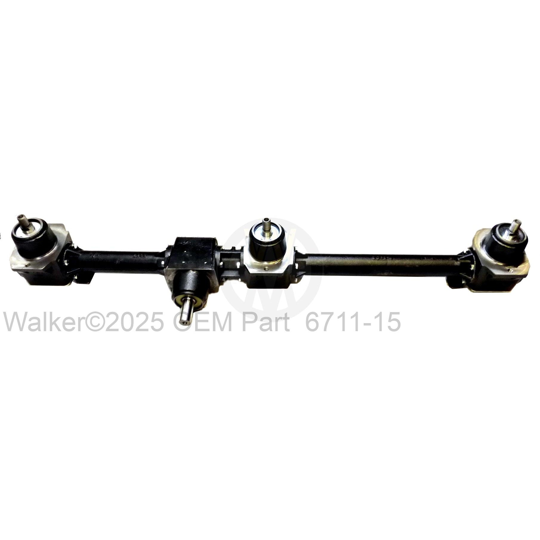 Walker Part # 6711-15 : DS56 Gearbox & Tube Assembly HD (Pro Gear)