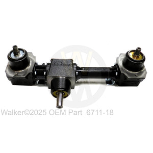Walker Part # 6711-18 : DS36 Gearbox & Tube Assembly HD (Pro-Gear) Prior SN 169357