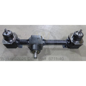 Walker Part # 6711-40 : DC42R/DU42 GEARBOX & TUBE/ ASSY HD (PRO-GEAR)