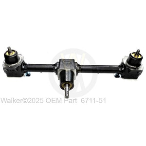 Walker Part # 6711-51 : *DM52 GEARBOX & TUBE ASSY/HD*