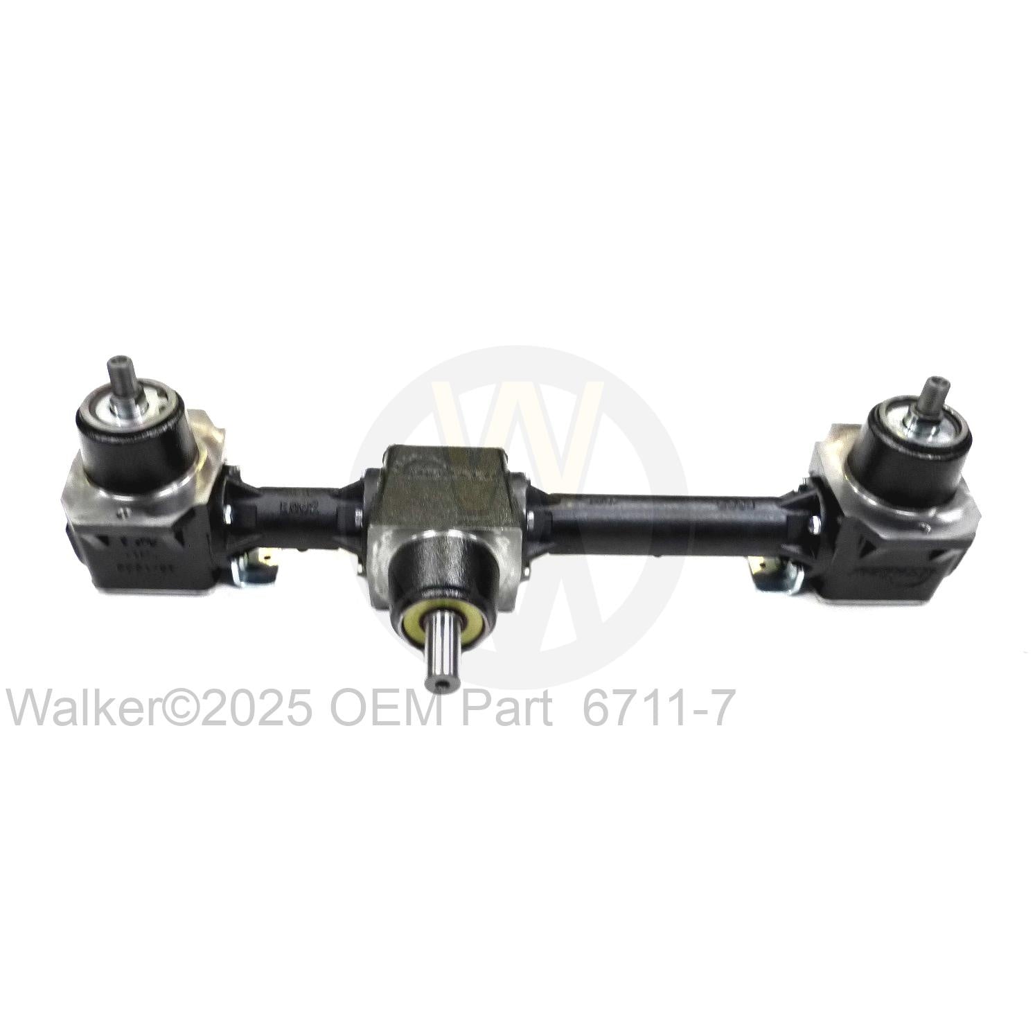 Walker Part # 6711-7 : DM/DS42 Gearbox &Tube Assembly HD (Pro-Gear)