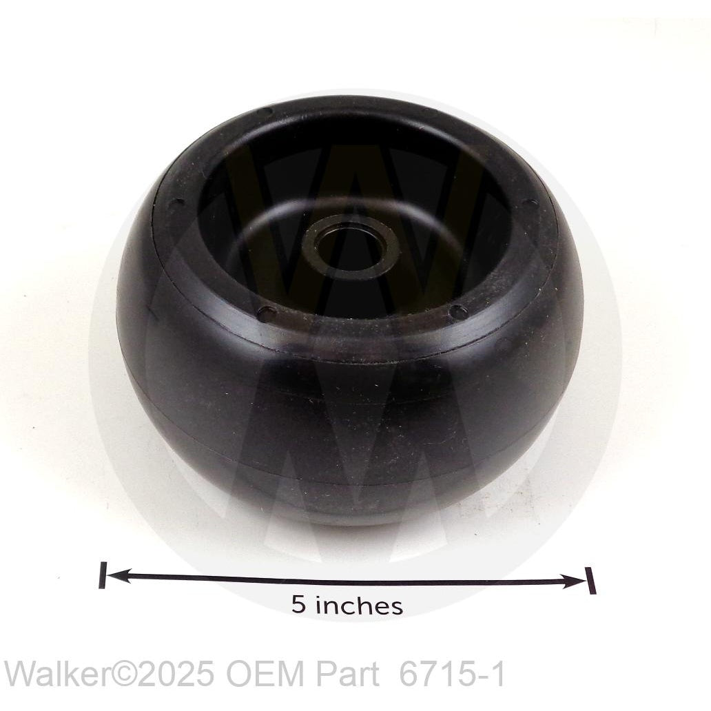 Walker Part # 6715-1 : (NR) Roller Wheel (5")