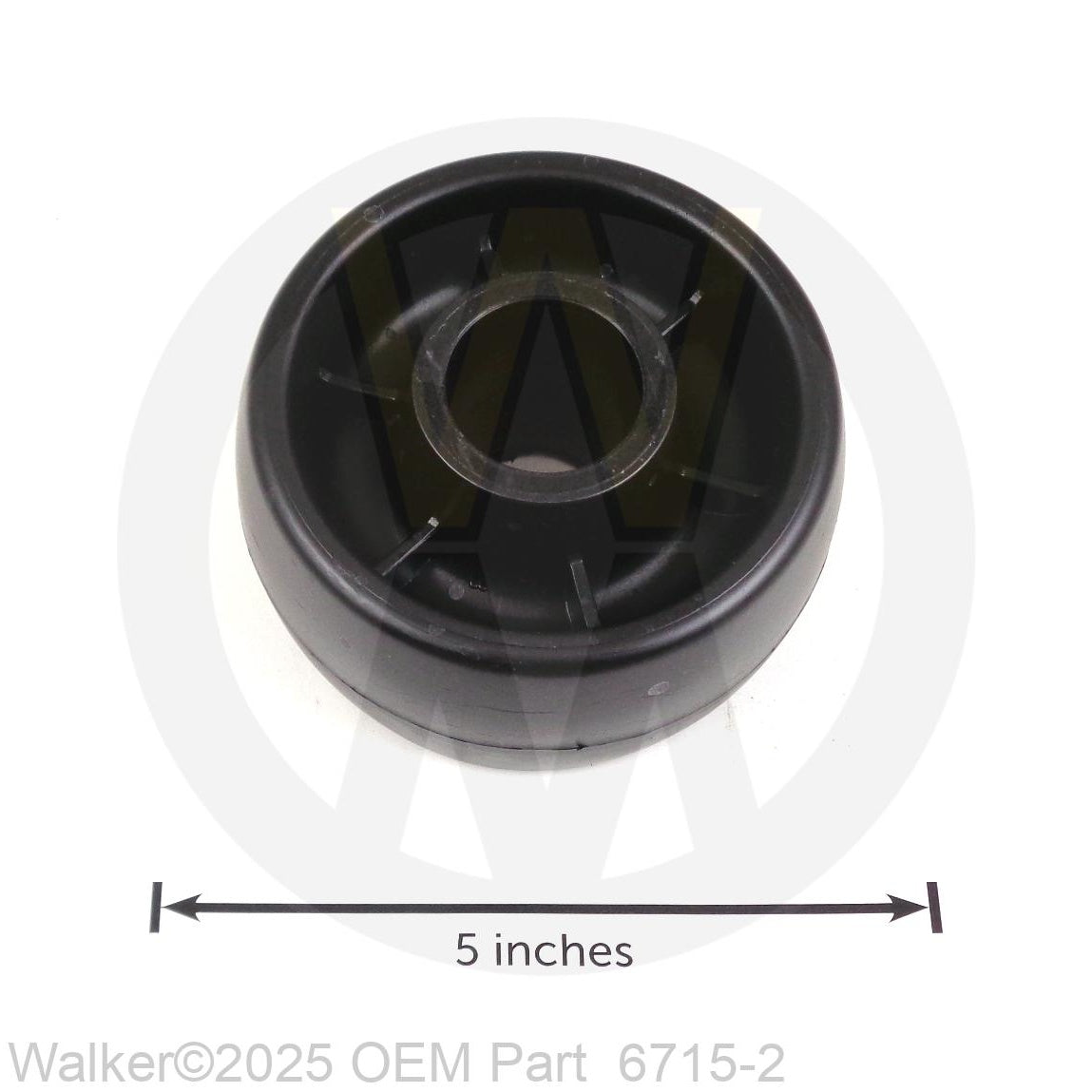 Walker Part # 6715-2 : ROLLER WHEEL