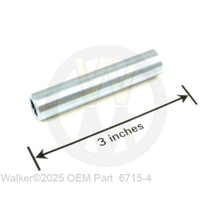 Walker Part # 6715-4 : AXEL SPACER TUBE (SU to 6715-6)