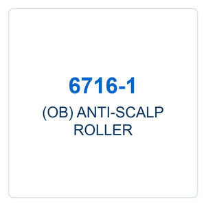 Walker Part # 6716-1 : (OB) ANTI-SCALP ROLLER