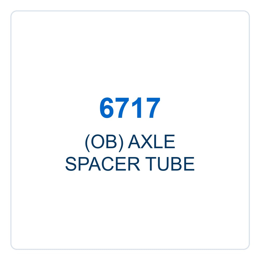 Walker Part # 6717 : (OB) AXLE SPACER TUBE