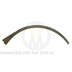 Walker Part # 6752-19 : (6752-75) Rear Cap Strip/LH 52 GHS
