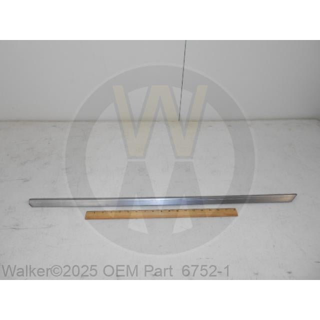 Walker Part # 6752-1 : 54SD DECK CAP STRIP/REAR (33-5/16)