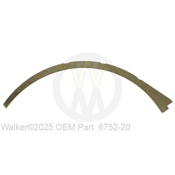 Walker Part # 6752-20 : REAR CAP STRIP, RH 52'' GHS (SU to 6752-75)