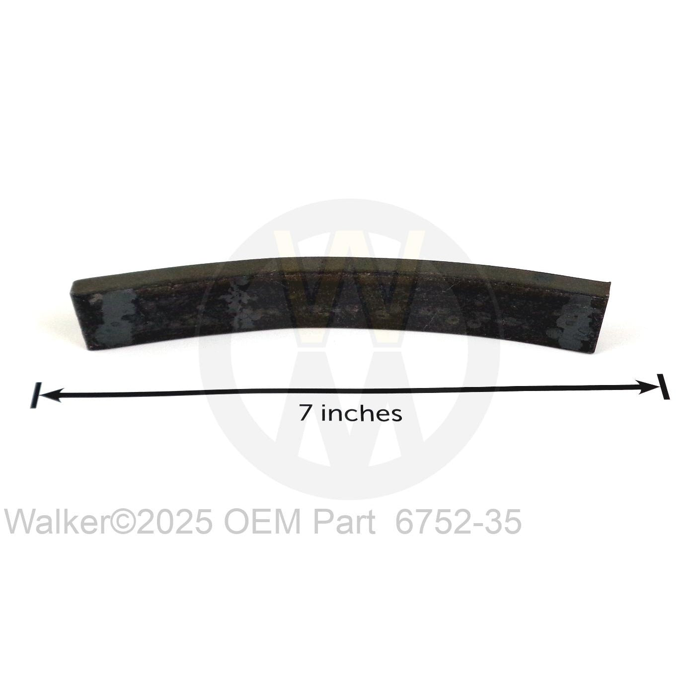 Walker Part # 6752-35 : Skid Plate 42/48/52
