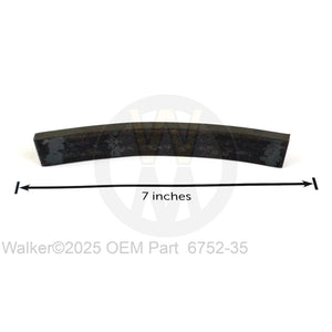 Walker Part # 6752-35 : Skid Plate 42/48/52