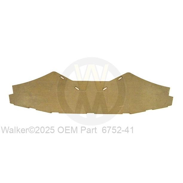 Walker Part # 6752-41 : CENTER CAP STRIP 48R