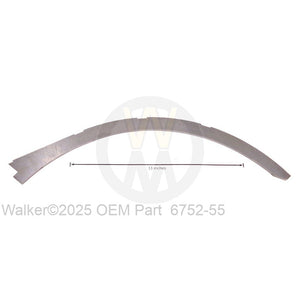 Walker Part # 6752-55 : REAR CAP STRIP 48R