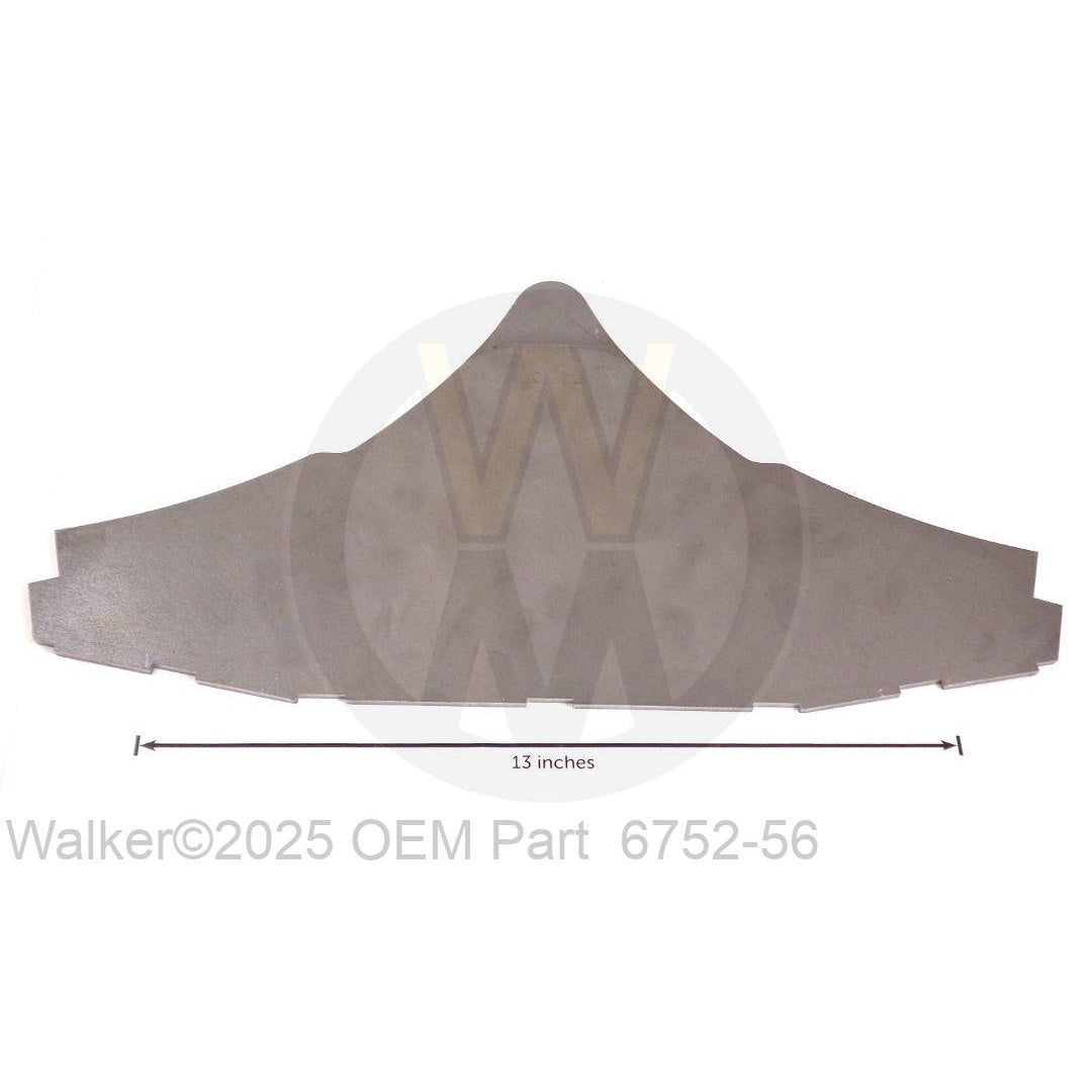Walker Part # 6752-56 : CENTER CAP STRIP 48R