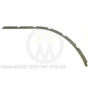 Walker Part # 6752-62 : 6752-62 DESC *FRONT EDGE STRIP DC42R*