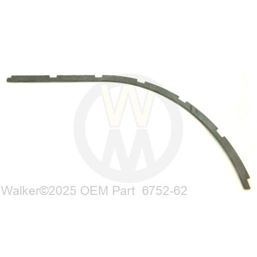 Walker Part # 6752-62 : 6752-62 DESC *FRONT EDGE STRIP DC42R*