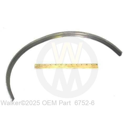 Walker Part # 6752-6 : 56/74SD DECK CAP STRIP/LH