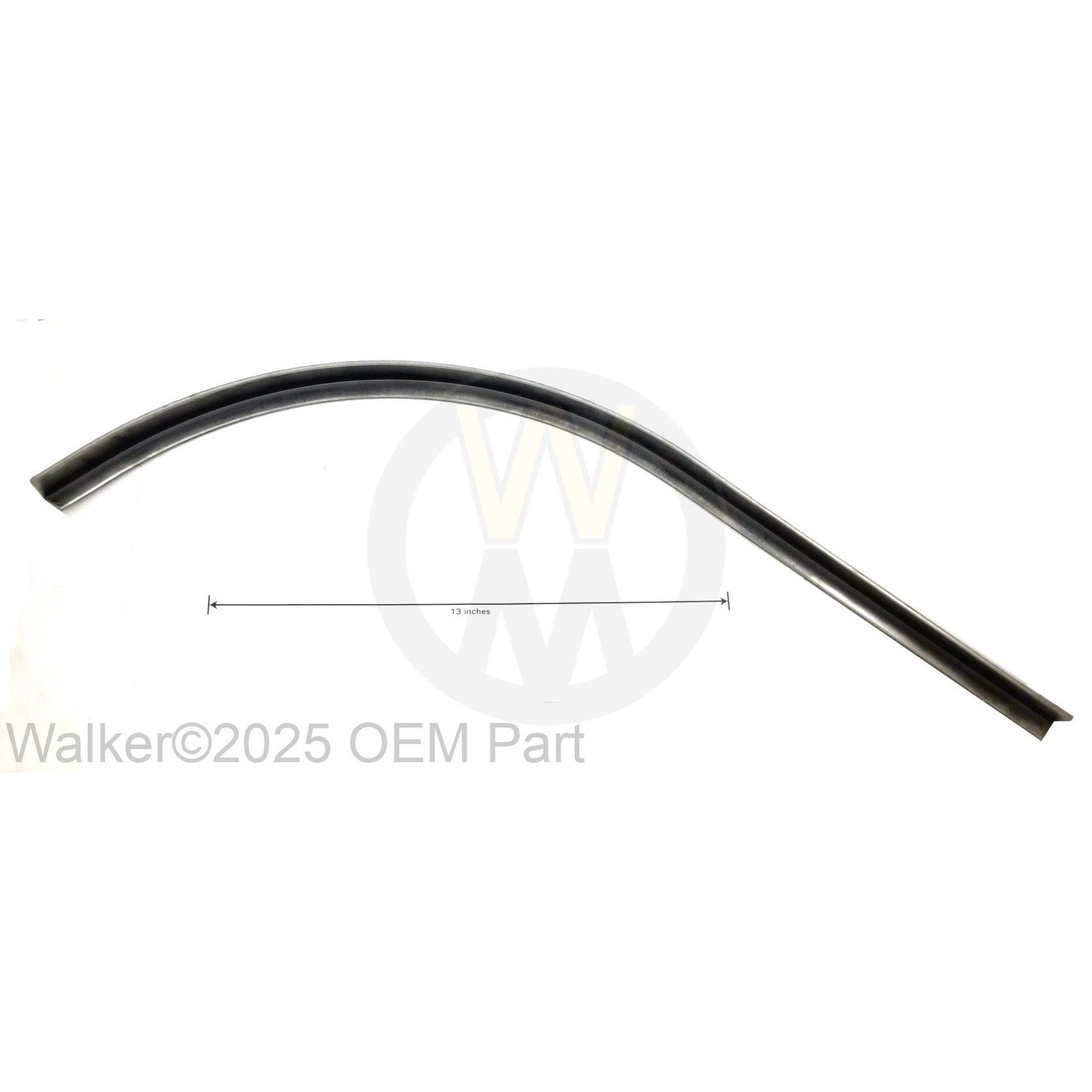 Walker Part # 6752-9 : 48GHSR Deck Cap Strip/LH