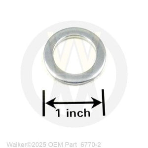 Walker Part # 6770-2 : SPACER 1-1/8X.765X.125