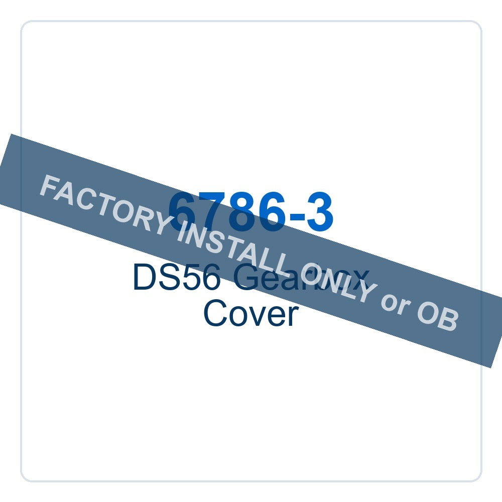 Walker Part # 6786-3 : DS56 Gearbox Cover