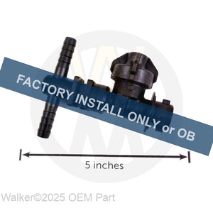 Walker Part # 6801-6 : Quick Nozzle Body Tee QJ200