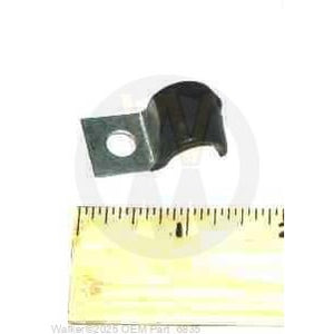 Walker Part # 6835 : CLAMP HALF (7/16x1/4)