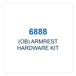 Walker Part # 6888 : (OB) ARMREST HARDWARE KIT