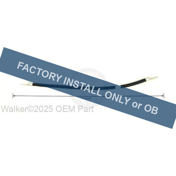 Walker Part # 6923-4 : Battery Cable 13-1/2" (-)