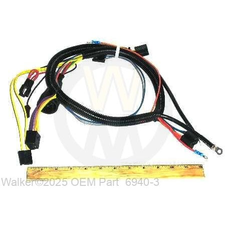 Walker Part # 6940-3 : WIRE HARNESS/C-16HP