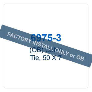 Walker Part # 6975-3 : (OB) Cable Tie, 50 X 7