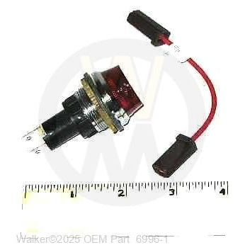 Walker Part # 6996-1 : OIL PRESSURE LIGHT ASSEMBLY