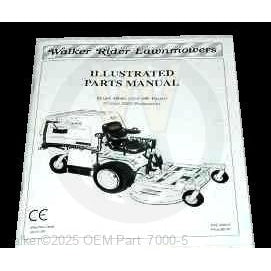 Walker Part # 7000-5 : PARTS MANUAL D/BOUND/03