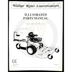 Walker Part # 7000-9 : PARTS MANUAL, D/06