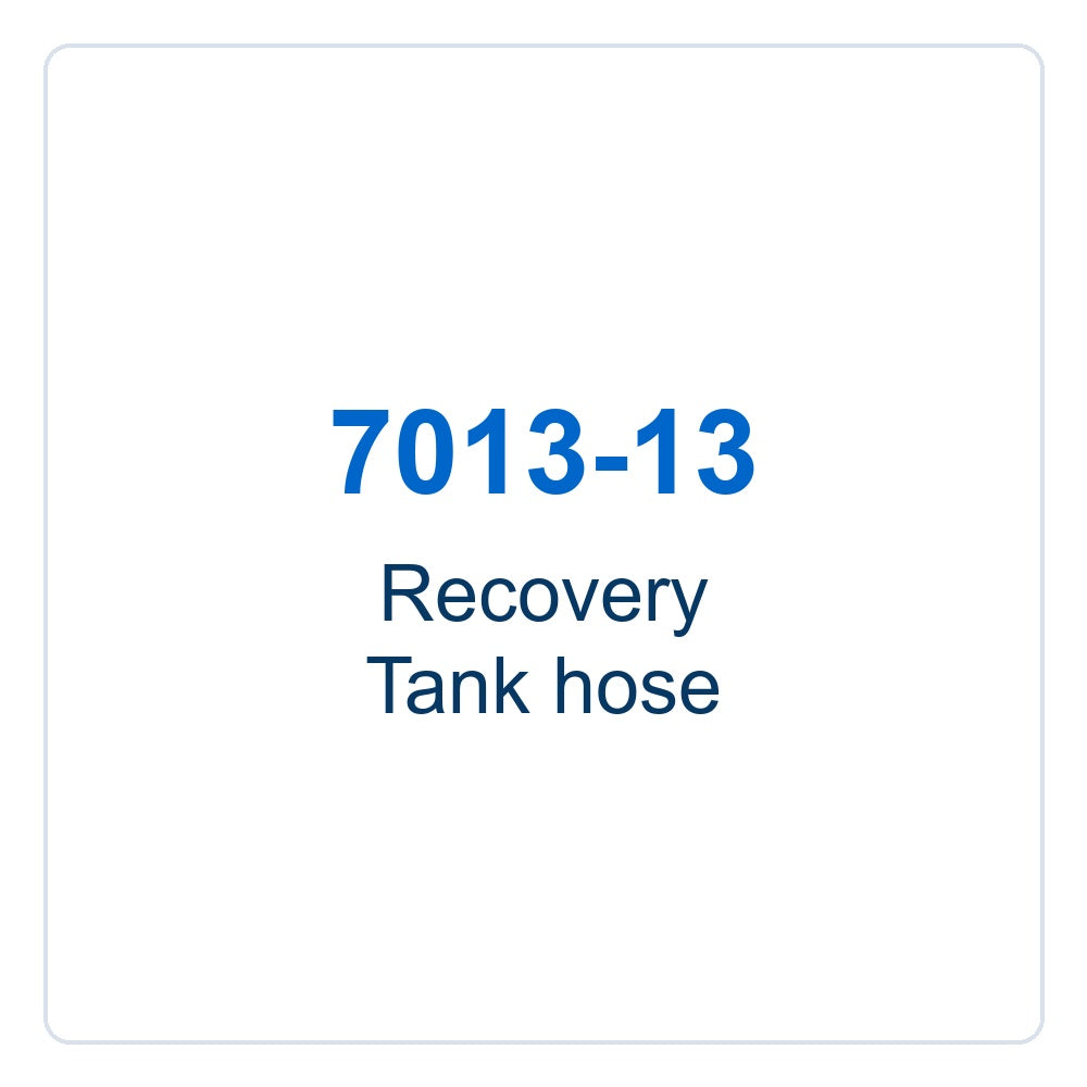 Walker Part # 7013-13 : Recovery Tank hose
